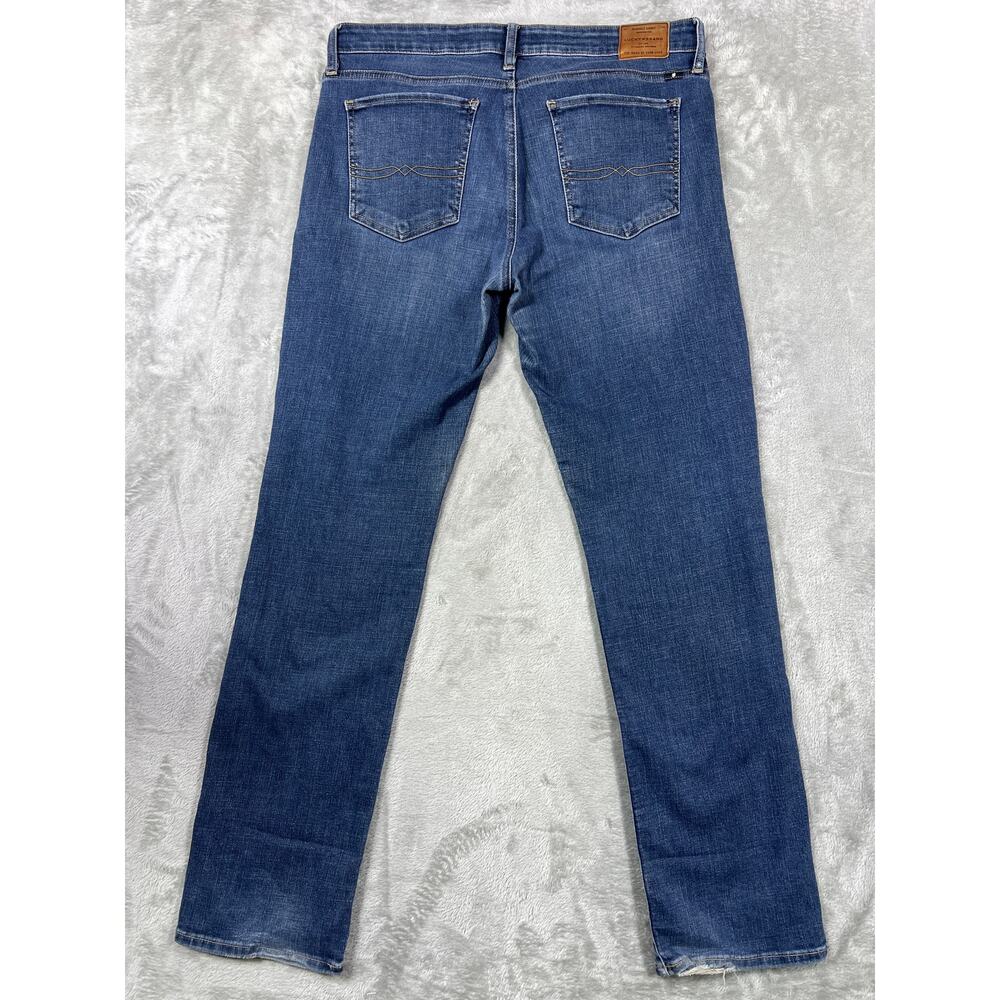 Lucky Brand Sweet Straight Low Rise Jeans 12/31 Classic Americana Denim Indie - Picture 6 of 8